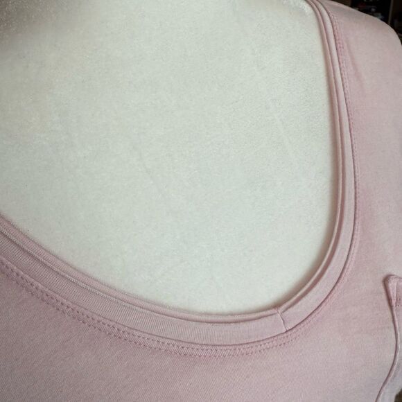 Free People - We The Free - Light Pink Ronnie Tee Size M. 0511 - Picture 4 of 7